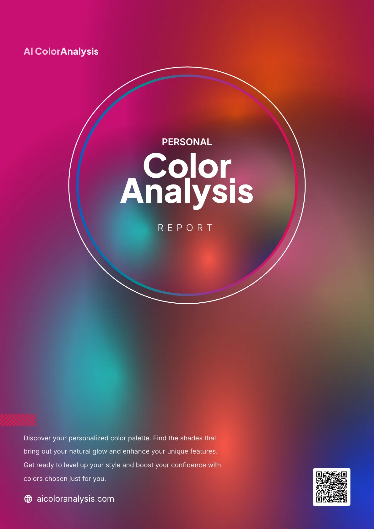 Preview of the personalized color analysis report